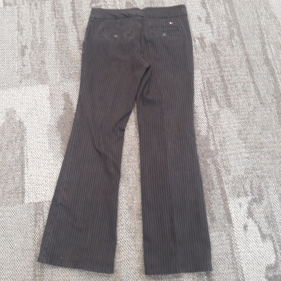 Vintage Tommy Hilfiger Jeans Pinstripe Denim Blazer (Large) + Pants (Size 10) - Picture 12 of 16